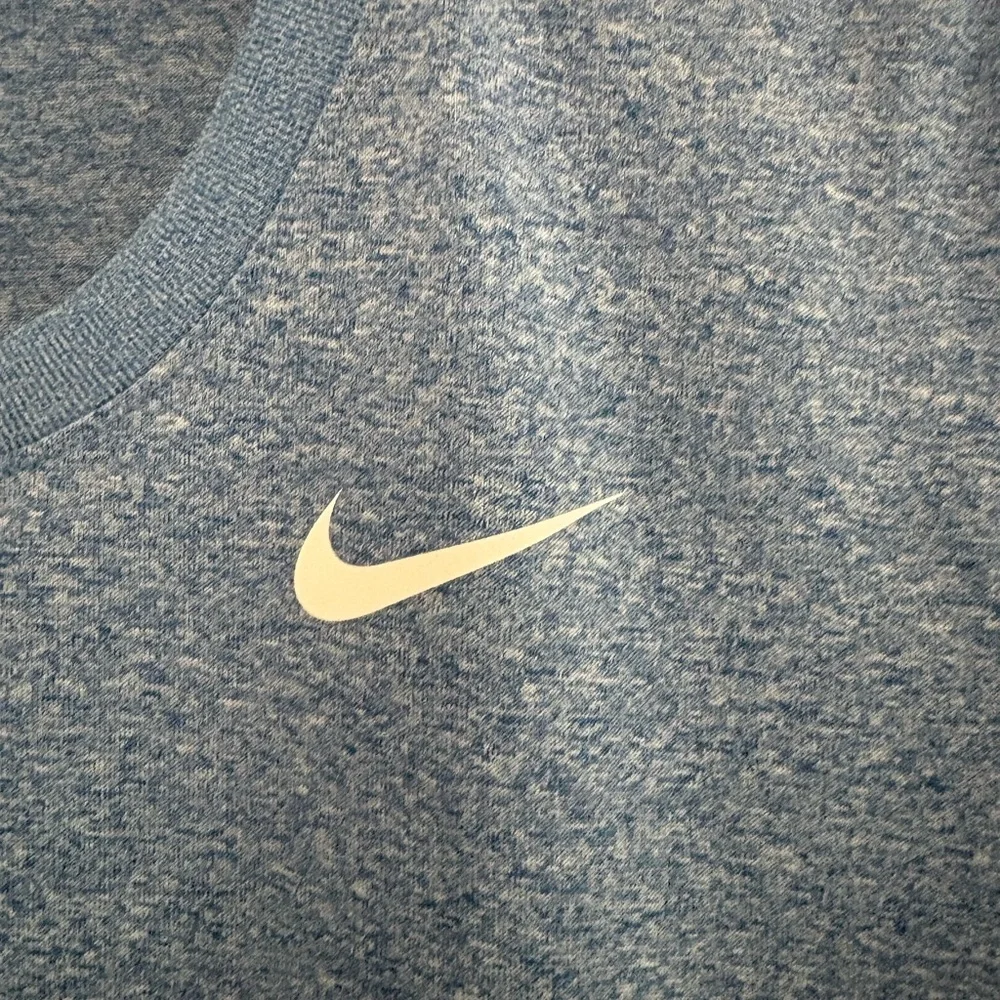 Nike Heathered Blue Dry-Fit Short Sleeve Tee Size S